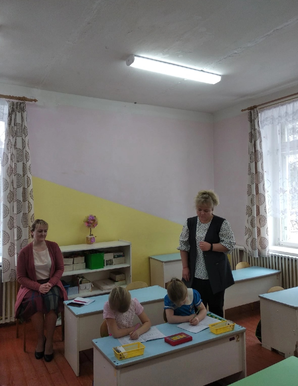 Занятие в подготовительной группе.